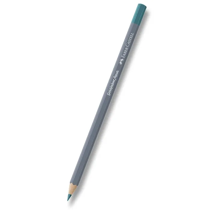 Hauptproduktbild Akvarelové pastelky Faber-Castell Goldfaber Aqua - modré odstíny 154