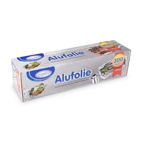 Alufolie 10,5µm 29cm x 300m im Spenderkarton mit Säge [1 St.]