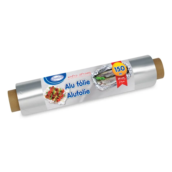 Hauptproduktbild Alu fólie extra-silná 14µm 29cm x 150m jednotlivě balená [1 ks]