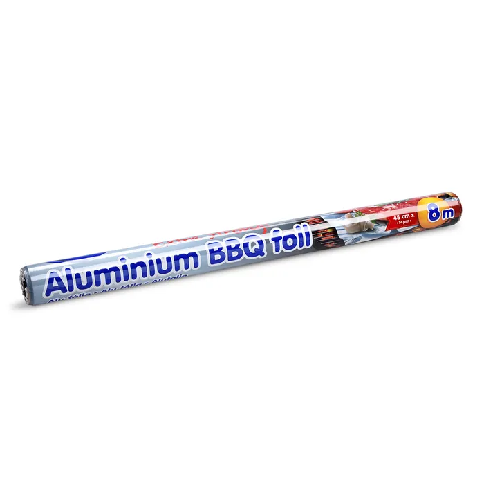 Hauptproduktbild Alu fólie na grilování 14µm 45cm x 8m jednotlivě balená [1 ks]