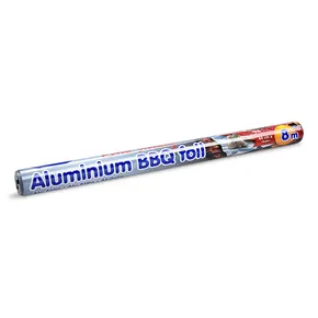 Alu-Grillfolie 16µm 44cm x 8m einzeln verpackt [1 St.]