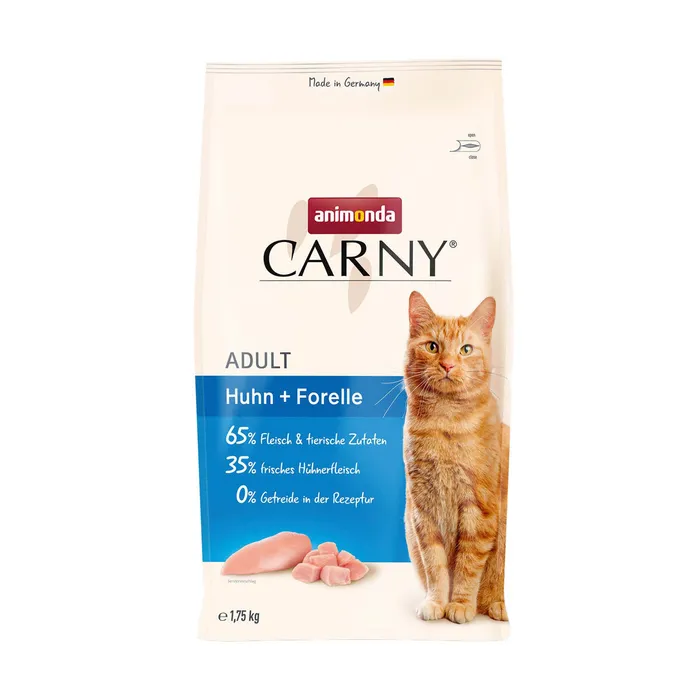 Hauptproduktbild ANIMONDA Carny Adult - kuře + pstruh 1.75 kg
