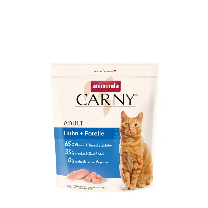 Hauptproduktbild ANIMONDA Carny Adult - kuře + pstruh 350 g