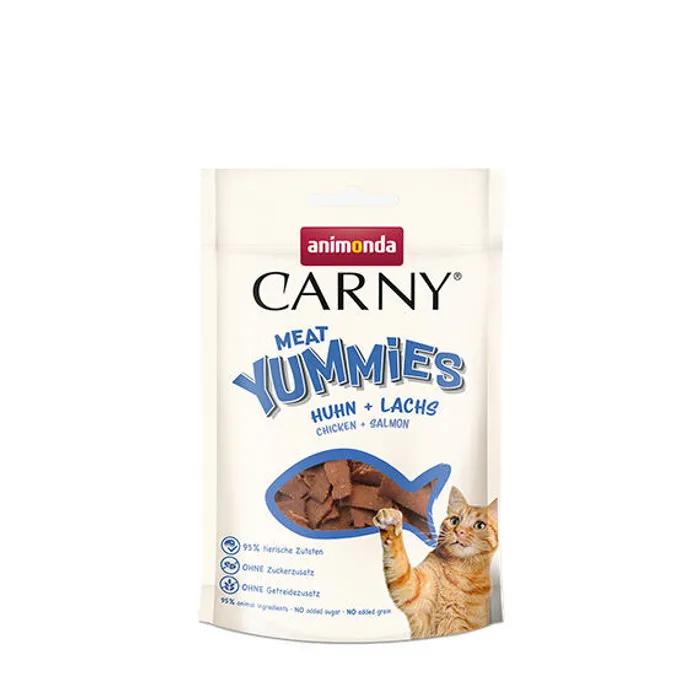 Hauptproduktbild ANIMONDA Carny Adult Meat Yummies - kuře + losos 50 g