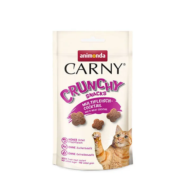 Hauptproduktbild ANIMONDA Carny Crunchy Snacks - masový koktejl 50 g