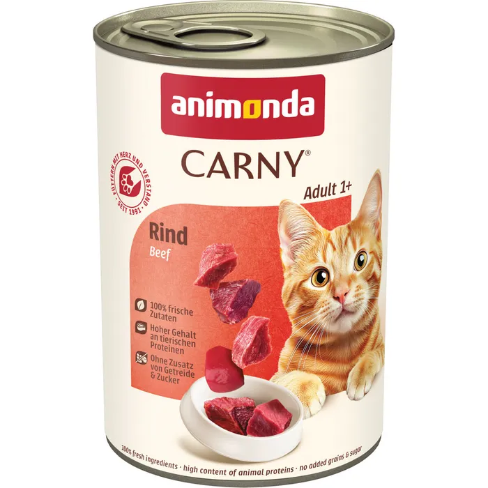 Hauptproduktbild ANIMONDA konzerva CARNY Adult - hovězí 400g