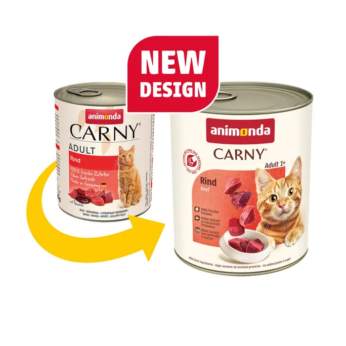 Hauptproduktbild ANIMONDA konzerva CARNY Adult - hovězí 800g