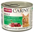 ANIMONDA Dosenfutter CARNY Adult - Rind, Truthahn, Kaninchen 200g