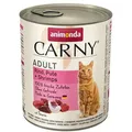 Weiteres Produktbild ANIMONDA Dosenfutter CARNY Adult - Rind, Truthahn, Garnelen 800g