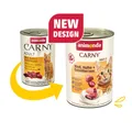 Weiteres Produktbild ANIMONDA Dosenfutter CARNY Adult - Rind, Huhn, Entenherz 400g