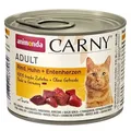 Weiteres Produktbild ANIMONDA Dosenfutter CARNY Adult - Rind, Huhn, Entenherz 200g