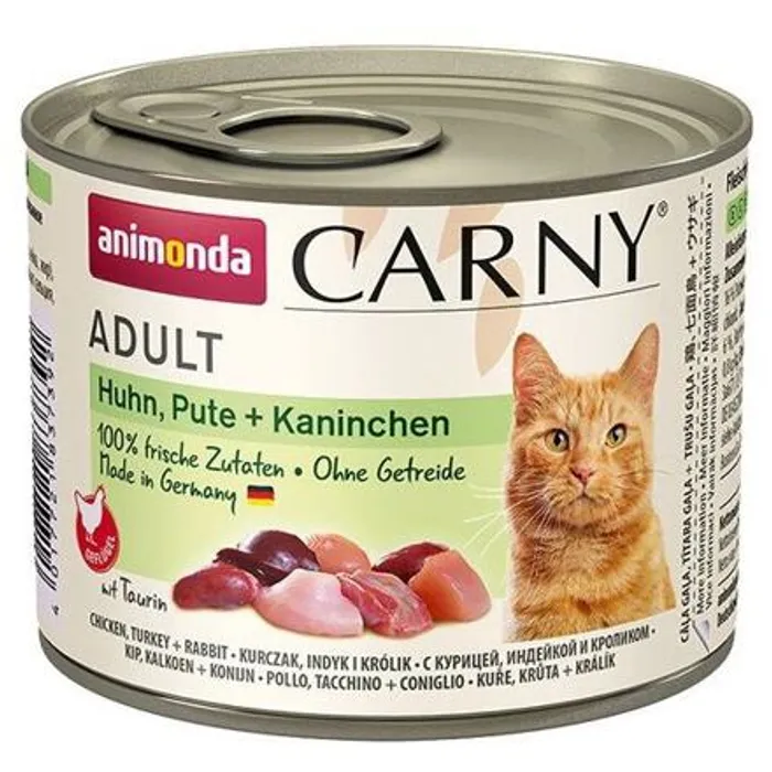 Hauptproduktbild ANIMONDA konzerva CARNY Adult - kuře, krůta+králík 200g
