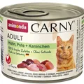 Weiteres Produktbild ANIMONDA Dosenfutter CARNY Adult - Huhn, Truthahn + Kaninchen 200g