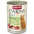Weiteres Produktbild ANIMONDA Dosenfutter CARNY Adult - Huhn, Truthahn + Kaninchen 400g