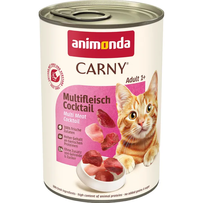 Hauptproduktbild ANIMONDA konzerva CARNY Adult - masový koktejl 400g