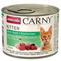Weiteres Produktbild ANIMONDA Dosenfutter CARNY Kitten - Rind, Huhn + Kaninchen 200g