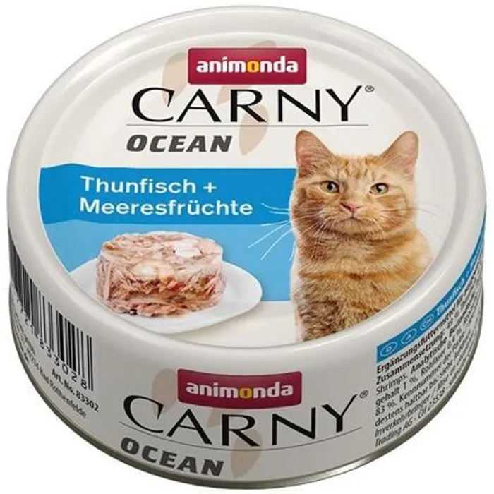 Hauptproduktbild ANIMONDA konzerva CARNY Ocean - tuňák + mořské plody 80g