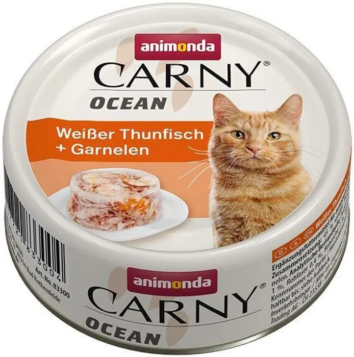 Hauptproduktbild ANIMONDA konzerva CARNY Ocean - tuňák + ráčci 80g