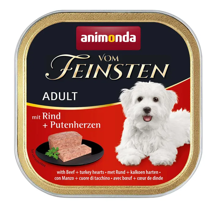 Hauptproduktbild ANIMONDA paštika ADULT - hovězí, krůtí srdce pro psy150g