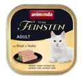 ANIMONDA Pastete ERWACHSENE - Rind, Huhn für Katzen 100g