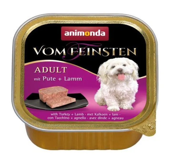 Hauptproduktbild ANIMONDA paštika ADULT - krůta, jehněčí pro psy 150g