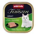 ANIMONDA Pastete ADULT - Truthahn, Kaninchen für Katzen 100g