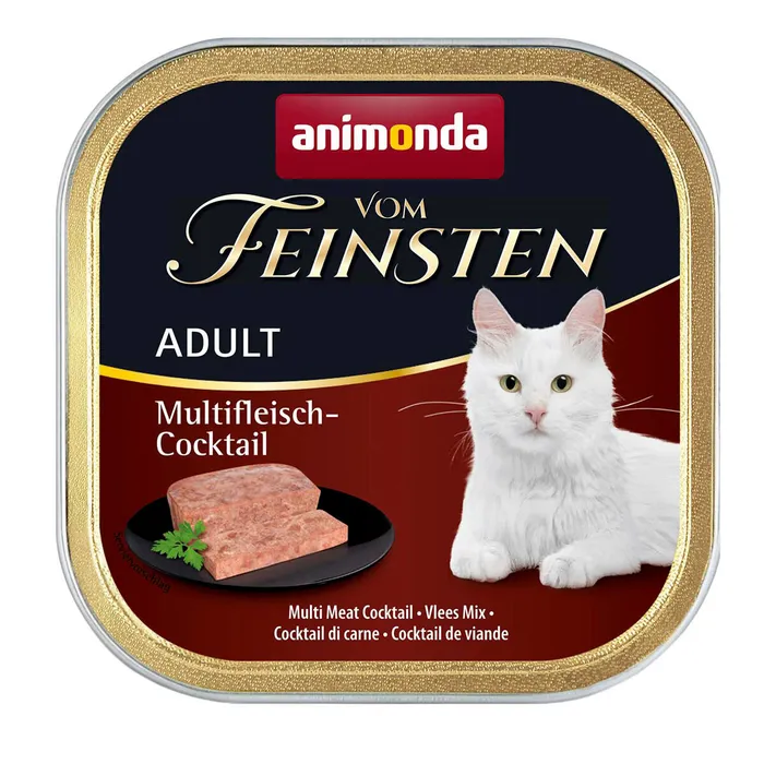 Hauptproduktbild ANIMONDA paštika ADULT - multimasový koktejl pro kočky 100g