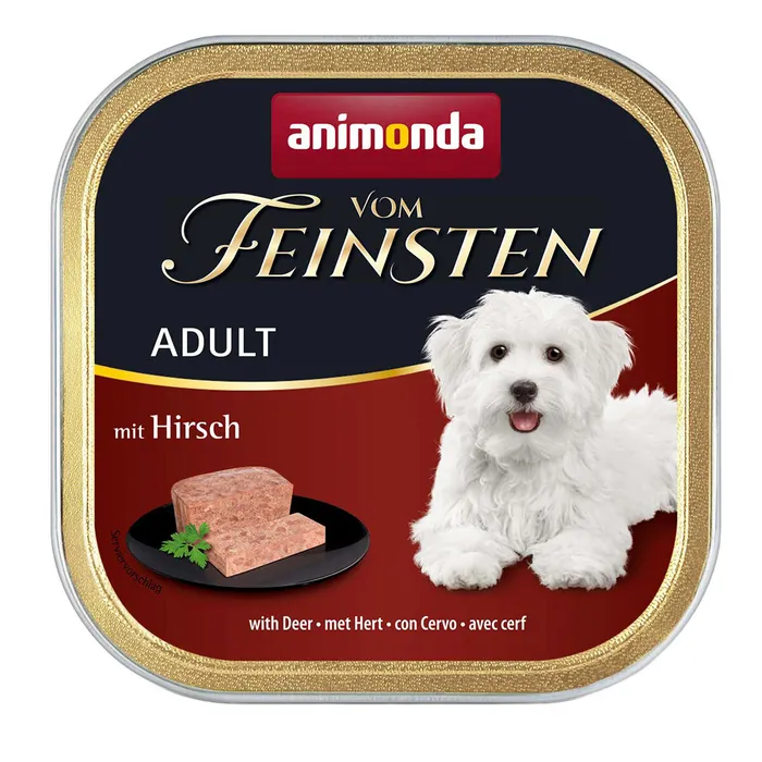 Hauptproduktbild ANIMONDA paštika ADULT - s jelením masem pro psy 150 g
