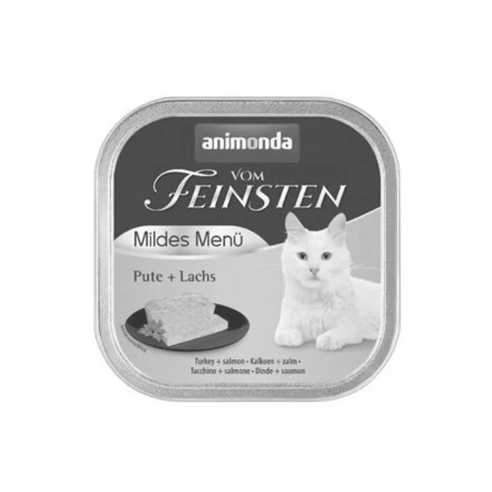 Hauptproduktbild ANIMONDA paštika MILDES MENU (KASTRÁT) - krůta+losos 100g