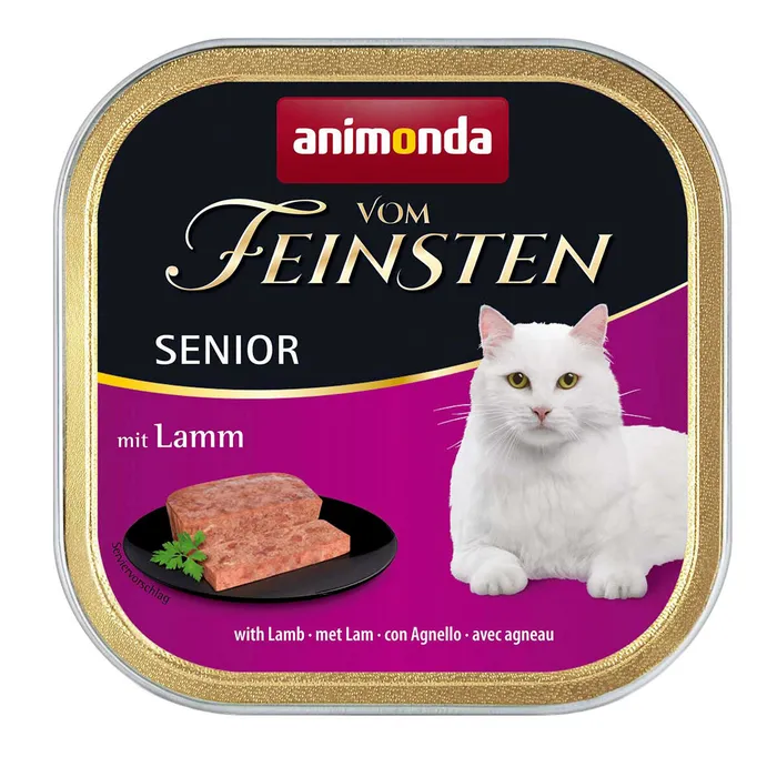 Hauptproduktbild ANIMONDA paštika SENIOR - jehněčí pro starší kočky 100g