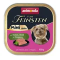 ANIMONDA paštika Vom Feinsten MINI Senior - kuře, zvěřina, oregano pro psy 100 g