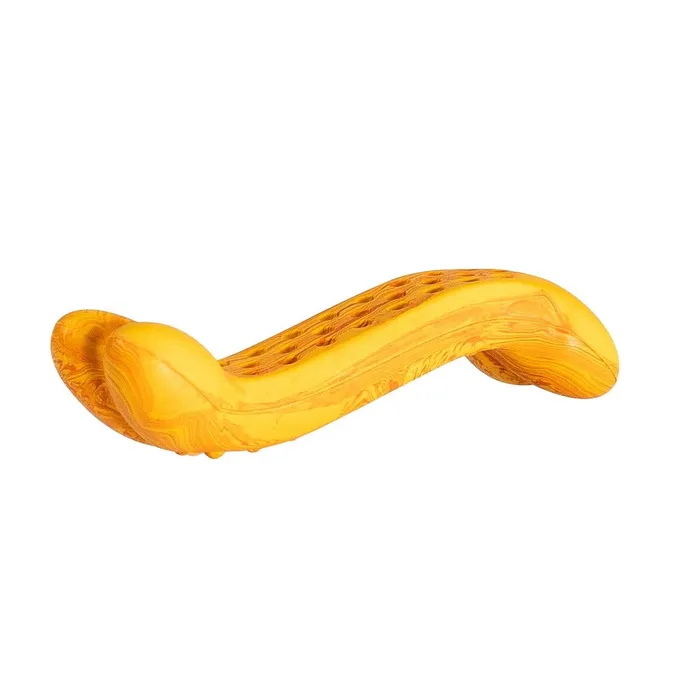 Hauptproduktbild Antibakteriální dentální kost s vůní gril.kuřete HipHop přírodní guma 11 cm