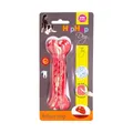 Antibakterieller Zahnknochen mit dem Geruch von Rindersteak HipHop Naturkautschuk 13,5 cm