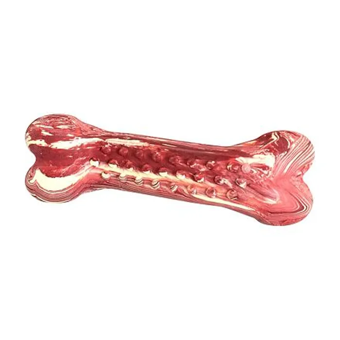 Hauptproduktbild Antibakteriální dentální kost s vůní slaniny HipHop přírodní guma 11 cm