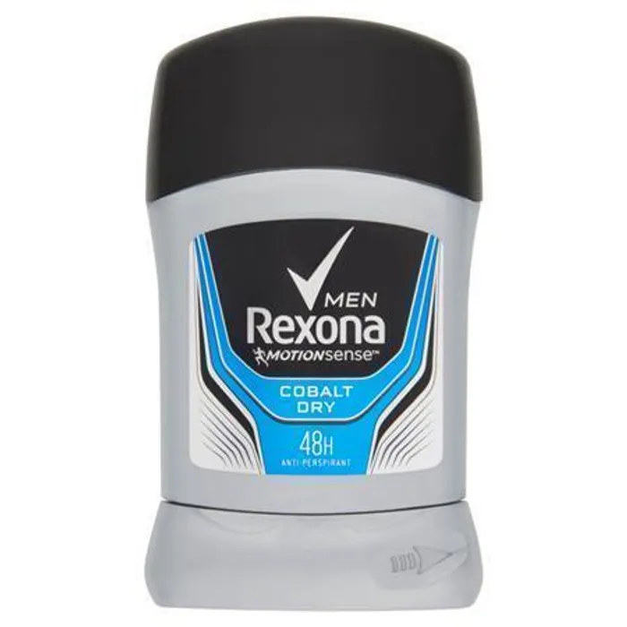 Hauptproduktbild Antiperspirant "Cobalt", pánský, tuhý, 50 ml, REXONA for Men