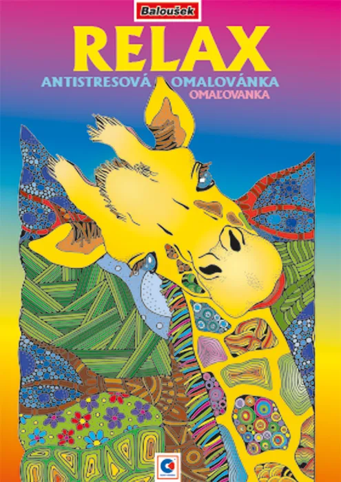 Hauptproduktbild Antistresová omalovánka A4 - Relax