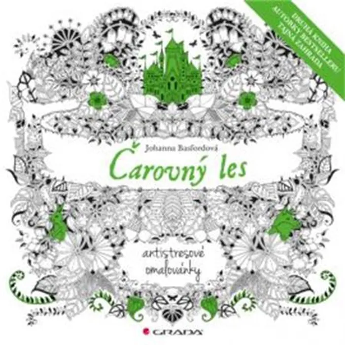 Hauptproduktbild Antistresové omalovánky "Čarovný les", Johanna Basfordová