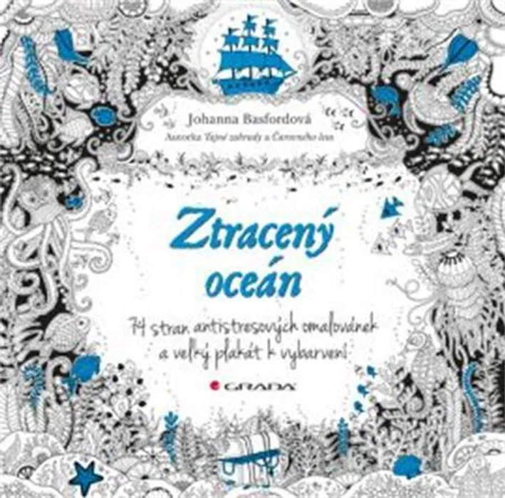 Hauptproduktbild Antistresové omalovánky "Ztracený oceán", Johanna Basfordová