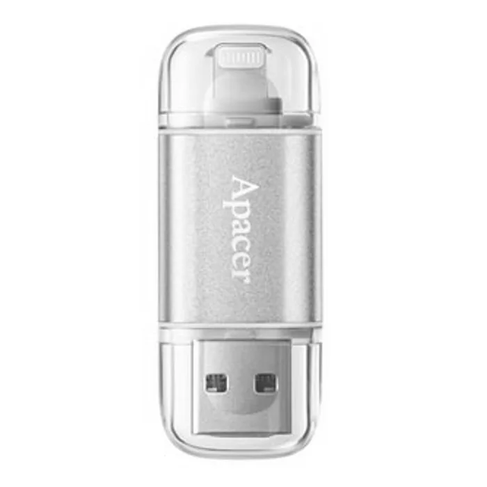 Hauptproduktbild Apacer USB flash disk OTG, USB 3.0 (3.2 Gen 1), 64GB, AH190, růžový, AP64GAH190H-1, USB A