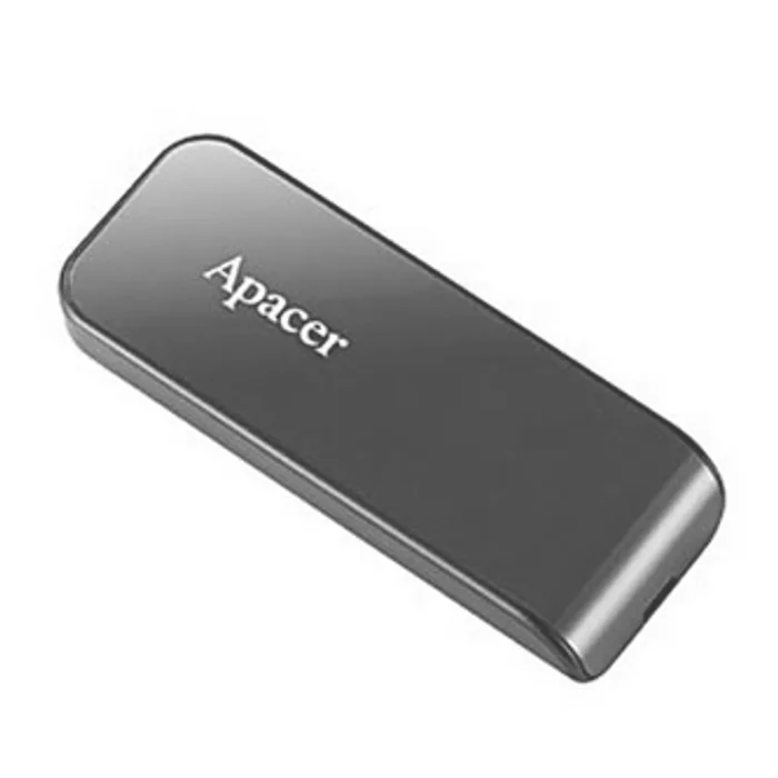 Hauptproduktbild Apacer USB flash disk, USB 2.0, 32GB, AH334, modrý, AP32GAH334U-1, USB A, s výsuvným kone