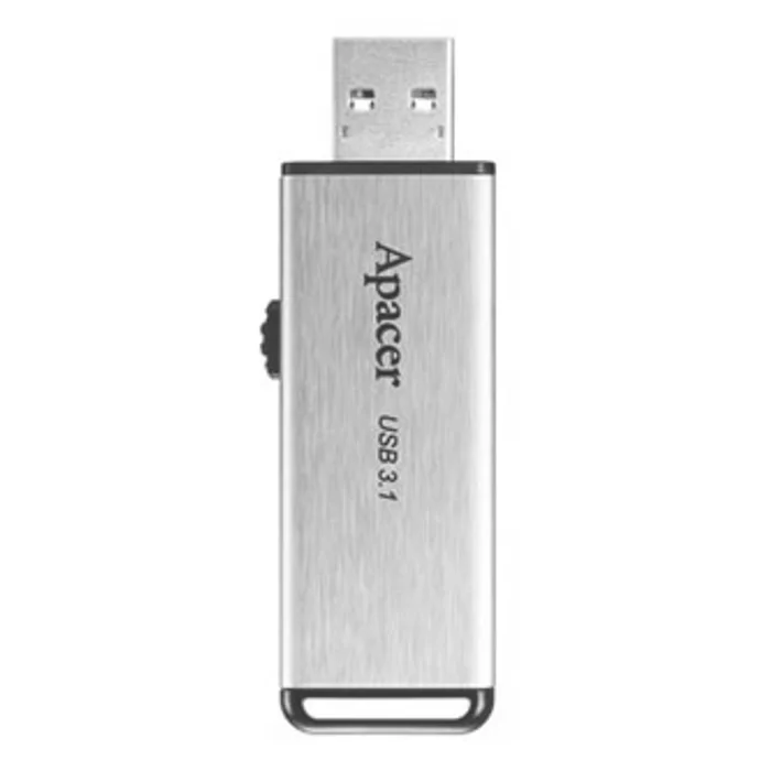 Hauptproduktbild Apacer USB flash disk, USB 3.0 (3.2 Gen 1), 32GB, AH35A, stříbrný, AP32GAH35AS-1, USB A,