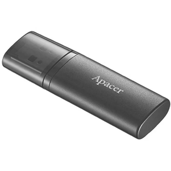 Hauptproduktbild Apacer USB flash disk, USB 3.0 (3.2 Gen 1), 64GB, AH25B, černý, AP64GAH25BB-1, USB A, s k