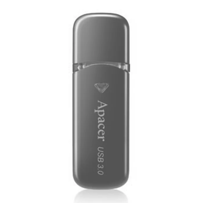 Hauptproduktbild Apacer USB flash disk, USB 3.0 (3.2 Gen 1), 64GB, AH355, černý, AP64GAH355B-1, USB A, s k