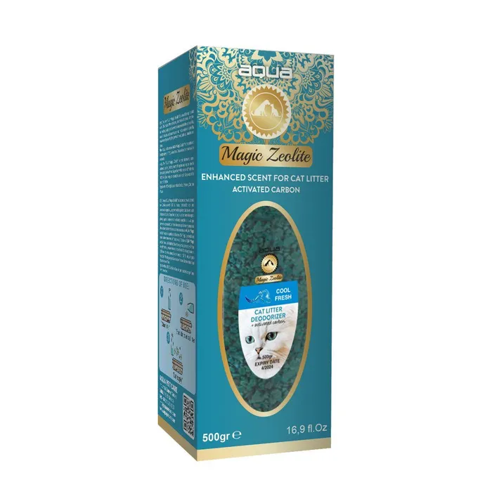 Hauptproduktbild AQUA Magic Zeolite COOL FRESH - granulovaný deodorant pro kočičí WC, 500 g
