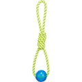 Aqua Toy Seil mit Gummiball, schwimmend, ca. 6 x 40 cm, Polyester/TPR