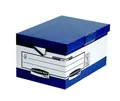 Archivační kontejner "BANKERS BOX®", modrý, ergonomické rukojeti, uzavíratelné víko, FELLO