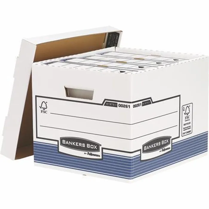 Hauptproduktbild Archivační kontejner "BANKERS BOX® SYSTEM", modrá, FELLOWES [10 ks]