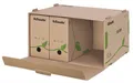 Archivierungsbehälter mit Frontöffnung Esselte Eco, Naturbraun