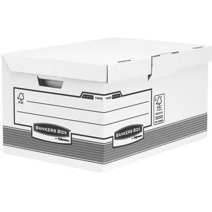 Hauptproduktbild Archivační krabice "BANKERS BOX® SYSTEM", modrá, Flip Top víko, Maxi, FELLOWES