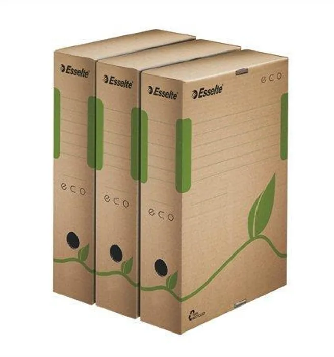 Hauptproduktbild Archivační krabice Esselte Eco 80 mm, Přírodní hnědá